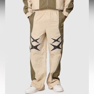 Loiter PARADISE TRACK PANTS STONE/KHAKI 3XL New